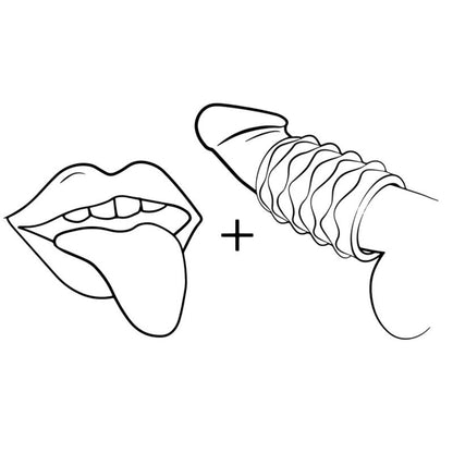ROMP - MOSH TRANSPARENT MALE MASTURBATOR WITH 6 CM REVERSBLE SHEATH - My naughty haven #