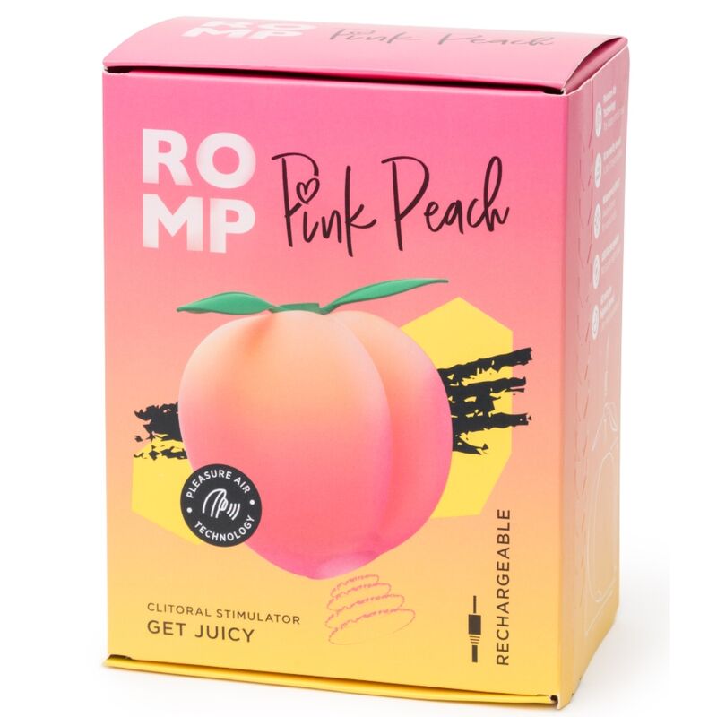 ROMP - PINK PEACH CLITORAL SUCTION - My naughty haven #