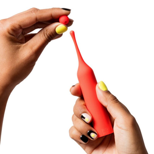 ROMP - POP HIGH FREQUENCY CLITORAL STIMULATOR RED - My naughty haven #