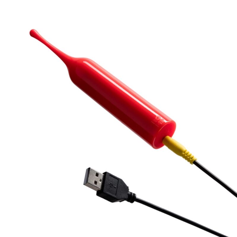 ROMP - POP HIGH FREQUENCY CLITORAL STIMULATOR RED - My naughty haven #