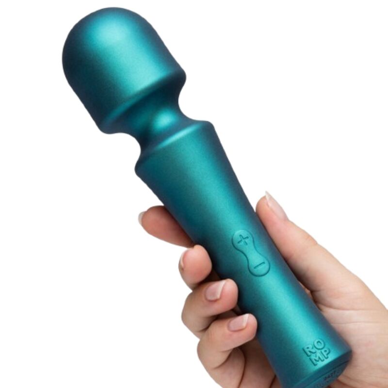 ROMP - PRESTO MINI WAND VIBRATOR FLEXIBLE HEAD GREEN - My naughty haven #