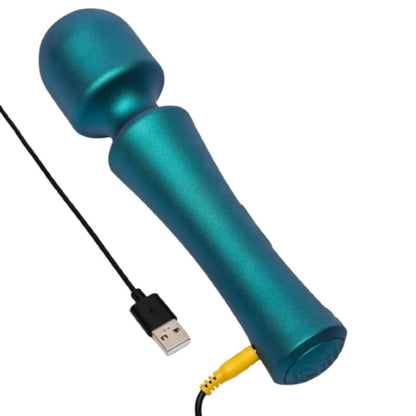 ROMP - PRESTO MINI WAND VIBRATOR FLEXIBLE HEAD GREEN - My naughty haven #