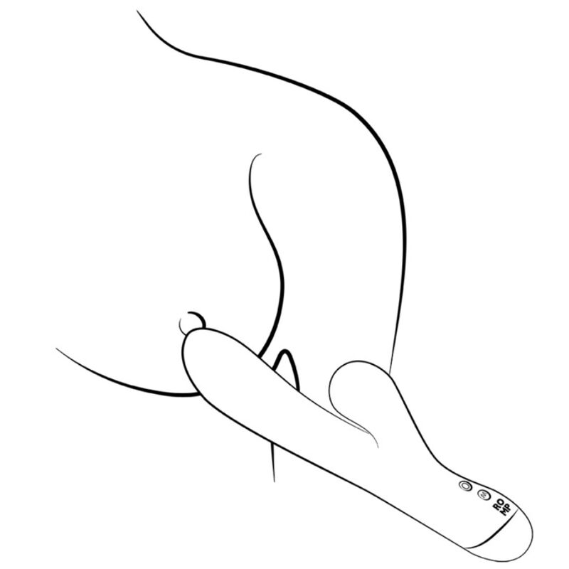 ROMP - PULSE RABBIT DUAL G-SPOT VIBRATOR ELECTRIC BLUE - My naughty haven #