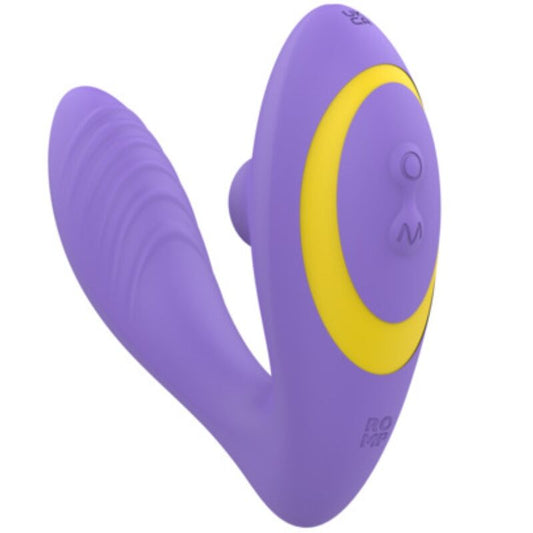 ROMP - REVERB G-SPOT STIMULATOR AND CLITORAL SUCTION DEVICE PURPLE - My naughty haven #