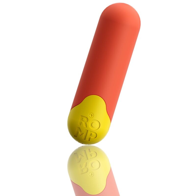 ROMP - RIOT MULTIFUNCTION VIBRATING BULLET ORANGE + YELLOW - My naughty haven #