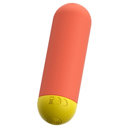 ROMP - RIOT MULTIFUNCTION VIBRATING BULLET ORANGE + YELLOW - My naughty haven #