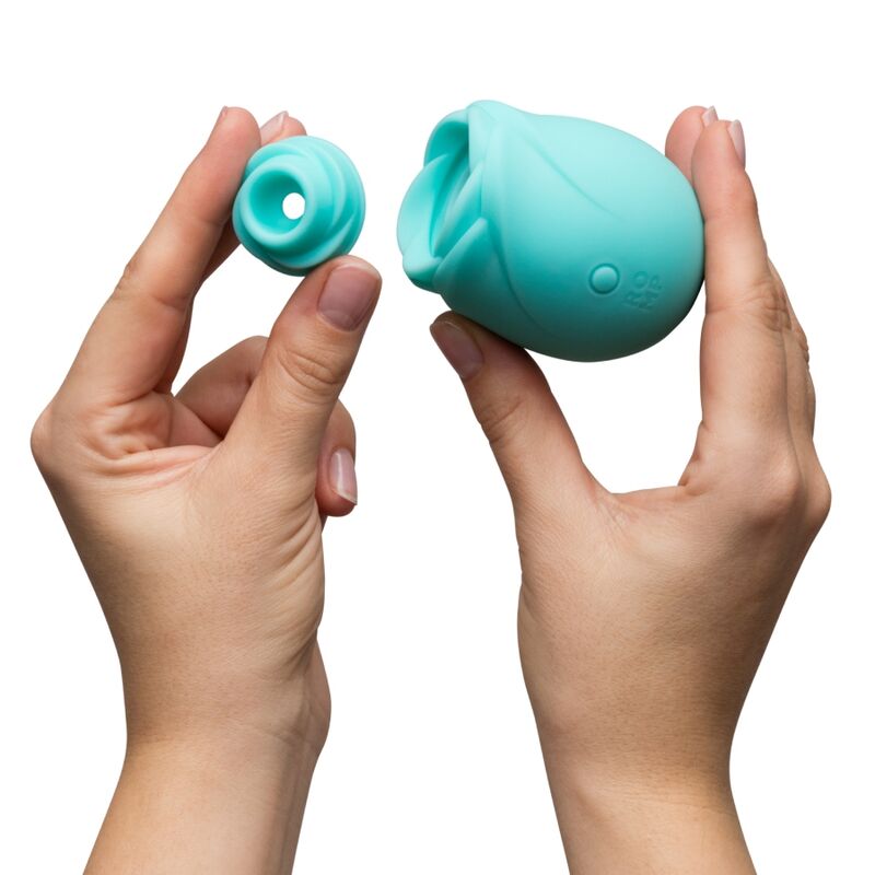 ROMP - ROSE GLOW CLITORAL SUCTION TOOL GLOW IN THE DARK - My naughty haven #