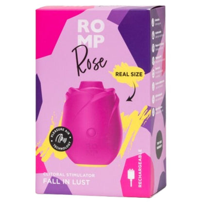 ROMP - ROSE PINK-SHAPED CLITORAL SUCTION TOOL - My naughty haven #