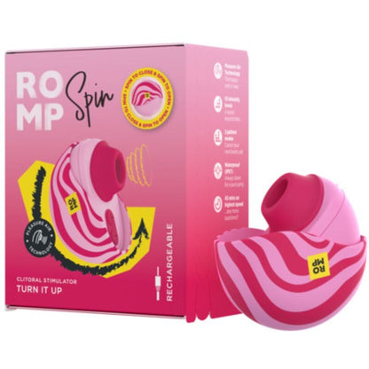 ROMP - SPIN CLITORAL SUCTION ANTITUDE WITH ROTATING OPENING AND CLOSING - My naughty haven #