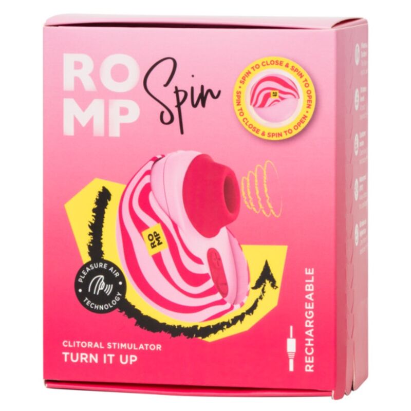 ROMP - SPIN CLITORAL SUCTION ANTITUDE WITH ROTATING OPENING AND CLOSING - My naughty haven #