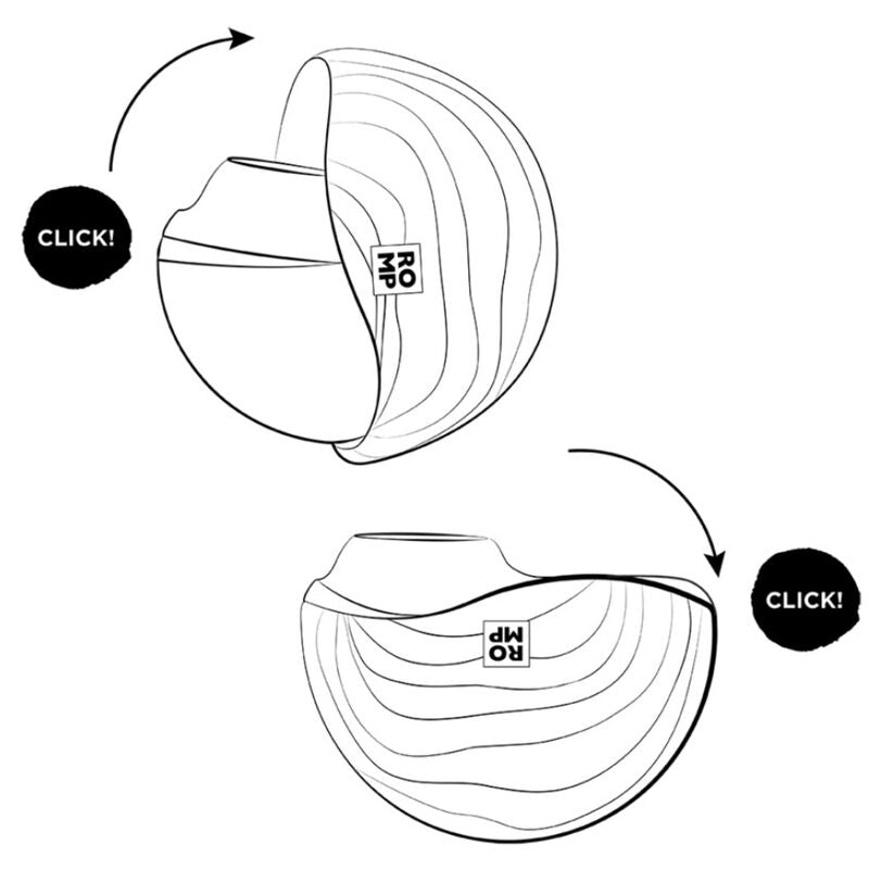 ROMP - SPIN CLITORAL SUCTION ANTITUDE WITH ROTATING OPENING AND CLOSING - My naughty haven #