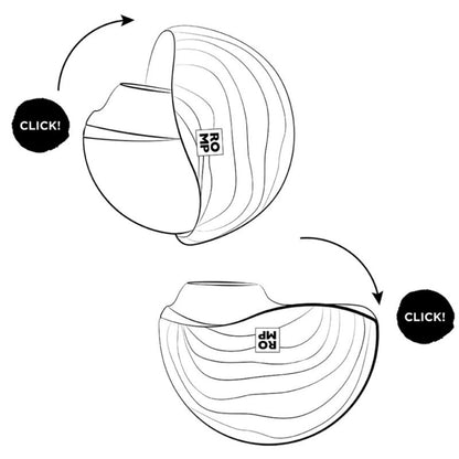 ROMP - SPIN CLITORAL SUCTION ANTITUDE WITH ROTATING OPENING AND CLOSING - My naughty haven #