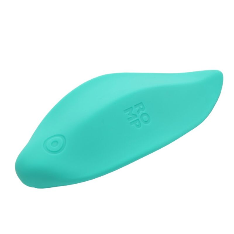 ROMP - WAVE VIBRATOR CLITORAL STIMULATOR ERGONOMIC SHAPE AQUA GREEN - My naughty haven #