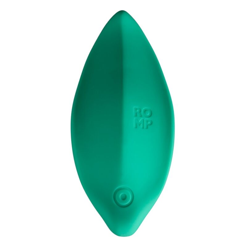 ROMP - WAVE VIBRATOR CLITORAL STIMULATOR ERGONOMIC SHAPE AQUA GREEN - My naughty haven #