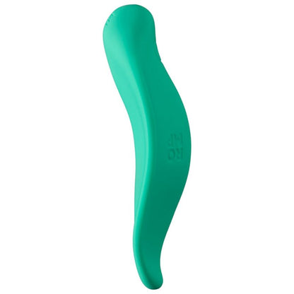 ROMP - WAVE VIBRATOR CLITORAL STIMULATOR ERGONOMIC SHAPE AQUA GREEN - My naughty haven #