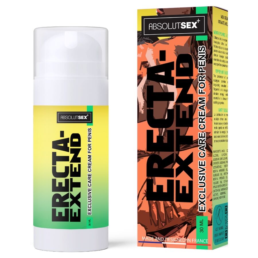 RUF - ERECTA EXTEND DELAYING AND REFRESHING CREAM 30 ML - My naughty haven #