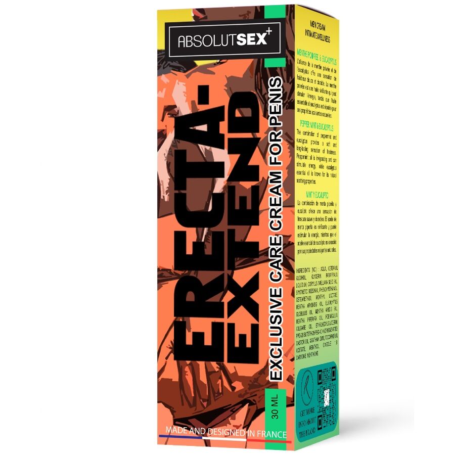 RUF - ERECTA EXTEND DELAYING AND REFRESHING CREAM 30 ML - My naughty haven #
