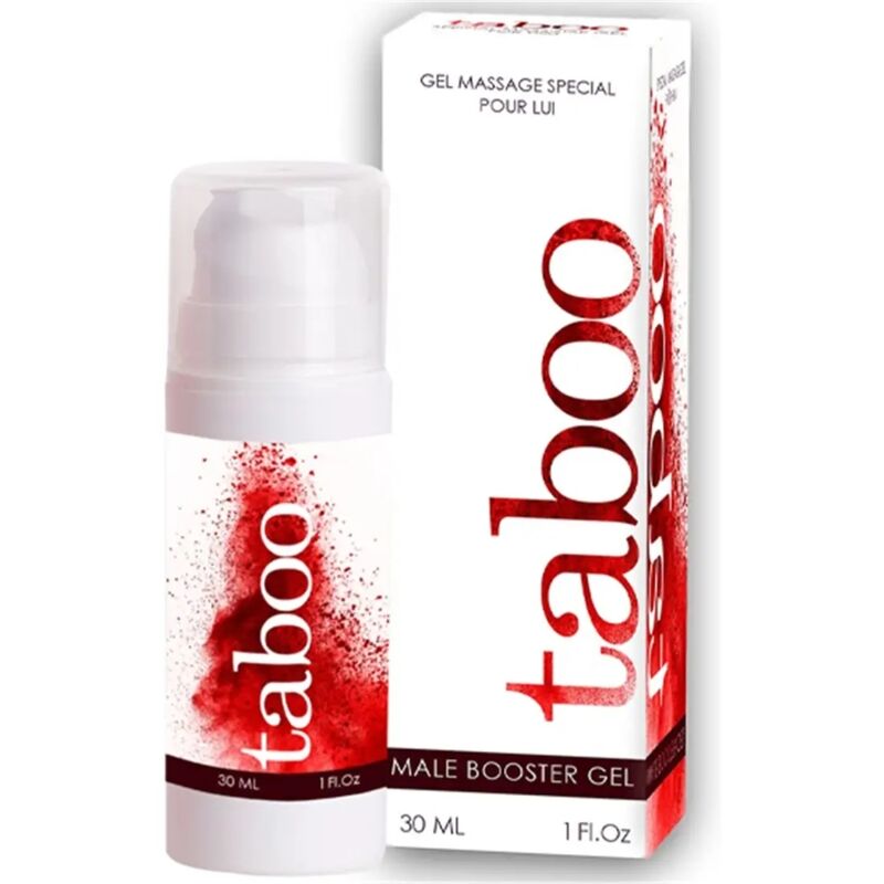 RUF - TABOO MALE BOOSTER GEL FOR ERECTION 30 ML - My naughty haven #