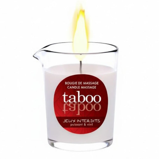 RUF - TABOO MASSAGE CANDLE FOR HIM JEUX INTERDITS WILD LICHEN AROMA - My naughty haven #