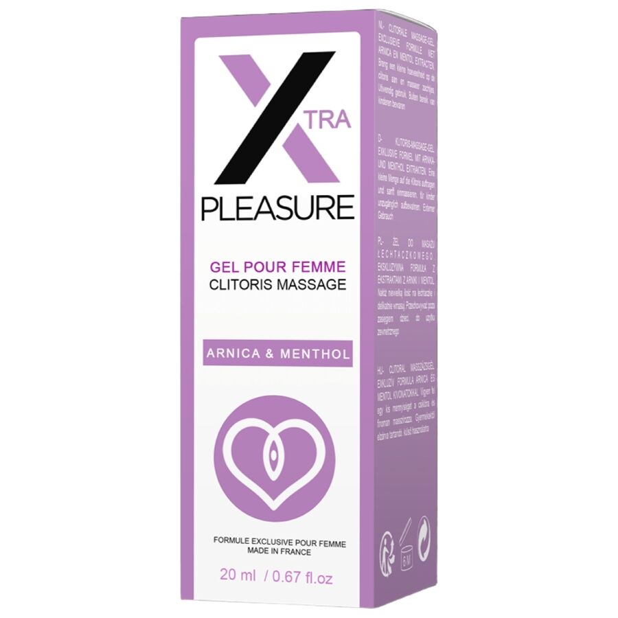 RUF - X PLEASURE MASSAGE GEL FOR THE CLITORIS 20 ML - My naughty haven #