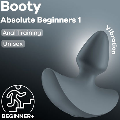 SATISFYER - ABSOLUTE BEGINNERS 1 PLUG ANAL VIBRATOR - My naughty haven #