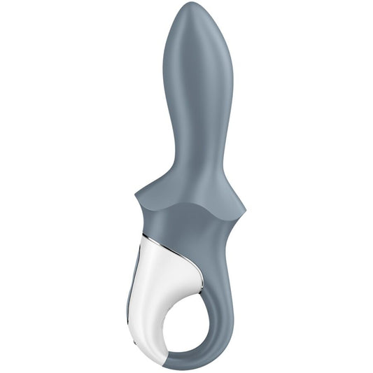 SATISFYER - AIR PUMP BOOTY 1 ANAL INFLATABLE VIBRATOR GREY - My naughty haven #