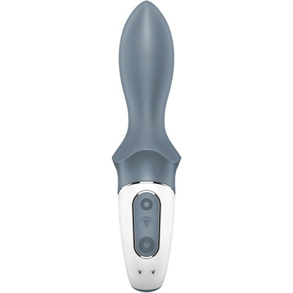 SATISFYER - AIR PUMP BOOTY 1 ANAL INFLATABLE VIBRATOR GREY - My naughty haven #
