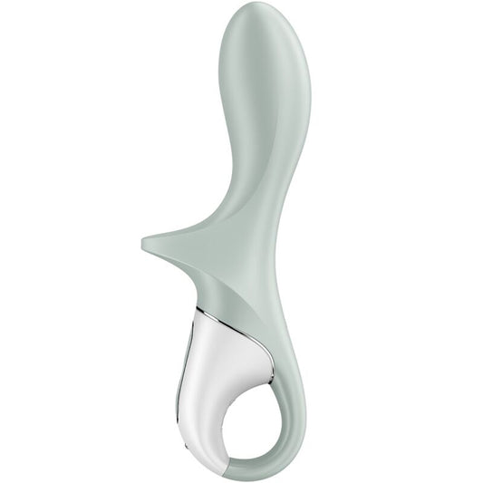 SATISFYER - AIR PUMP BOOTY 3 INFLATABLE ANAL VIBRATOR GREYGREEN - My naughty haven #