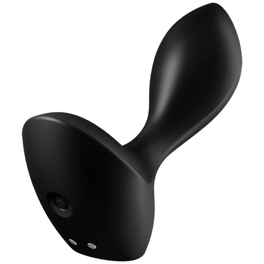 SATISFYER - BACKDOOR LOVER VIBRATING PLUG BLACK - My naughty haven #