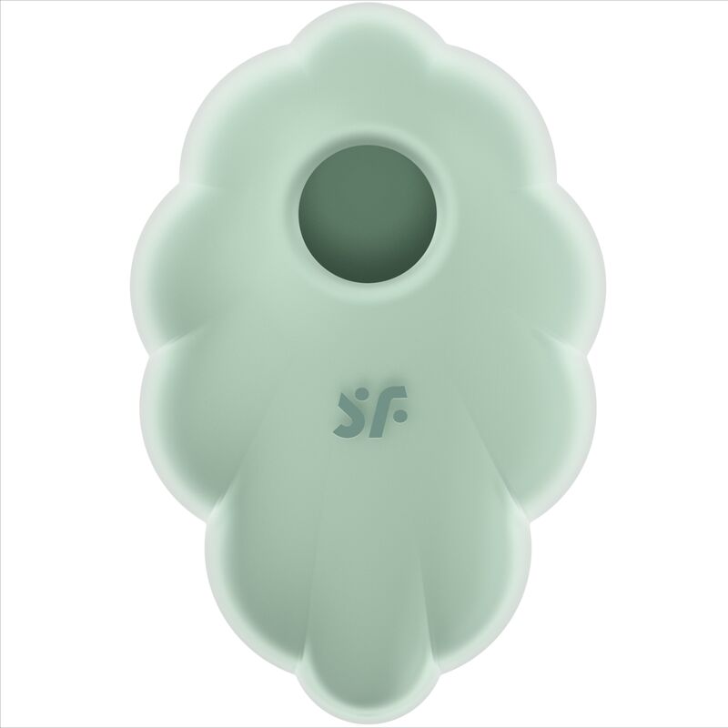 SATISFYER - CLOUD DANCER GREEN AIR PULSE VIBRATOR - My naughty haven #