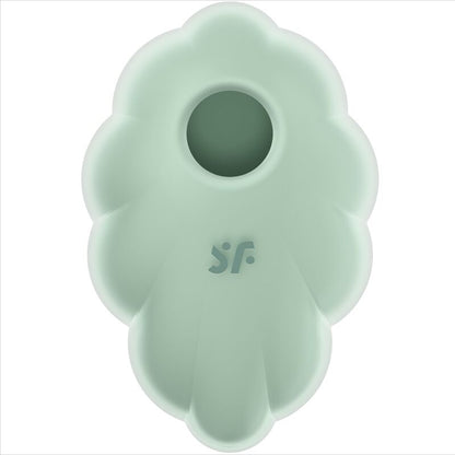 SATISFYER - CLOUD DANCER GREEN AIR PULSE VIBRATOR - My naughty haven #