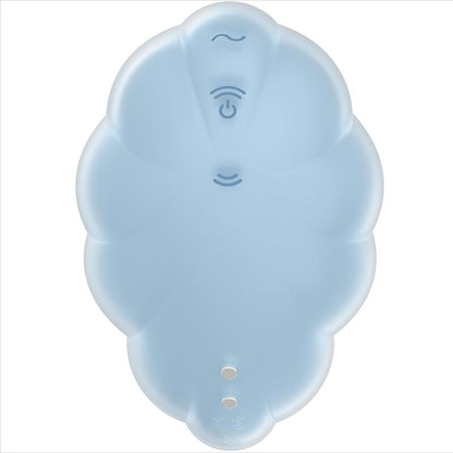 SATISFYER - CLOUD DANCER GREEN AIR PULSE VIBRATOR - My naughty haven #
