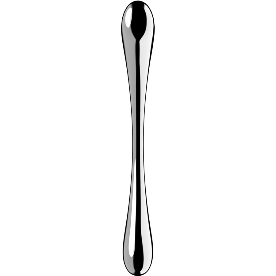 SATISFYER - COSMIC CREST 1 STAINLESS STEEL DOUBLE-ENDED DILDO - My naughty haven #