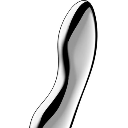 SATISFYER - COSMIC CREST 2 STAINLESS STEEL DOUBLE-ENDED DILDO - My naughty haven #