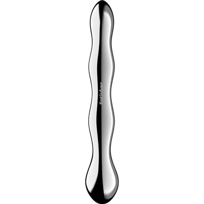 SATISFYER - COSMIC CREST 2 STAINLESS STEEL DOUBLE-ENDED DILDO - My naughty haven #