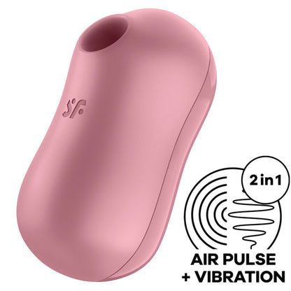 SATISFYER - COTTON CANDY AIR PULSE STIMULATOR & VIBRATOR LILAC - My naughty haven #