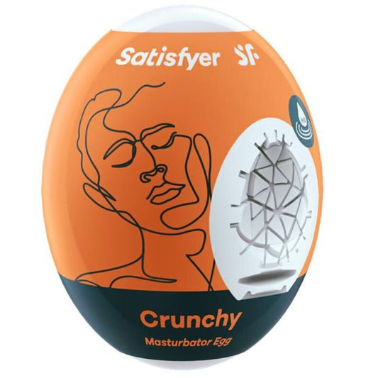 SATISFYER - CRUNCHY MASTURBATOR EGG - My naughty haven #