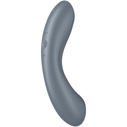 SATISFYER - CURVE TRINITY 1 AIR PULSE VIBRATION RED - My naughty haven #