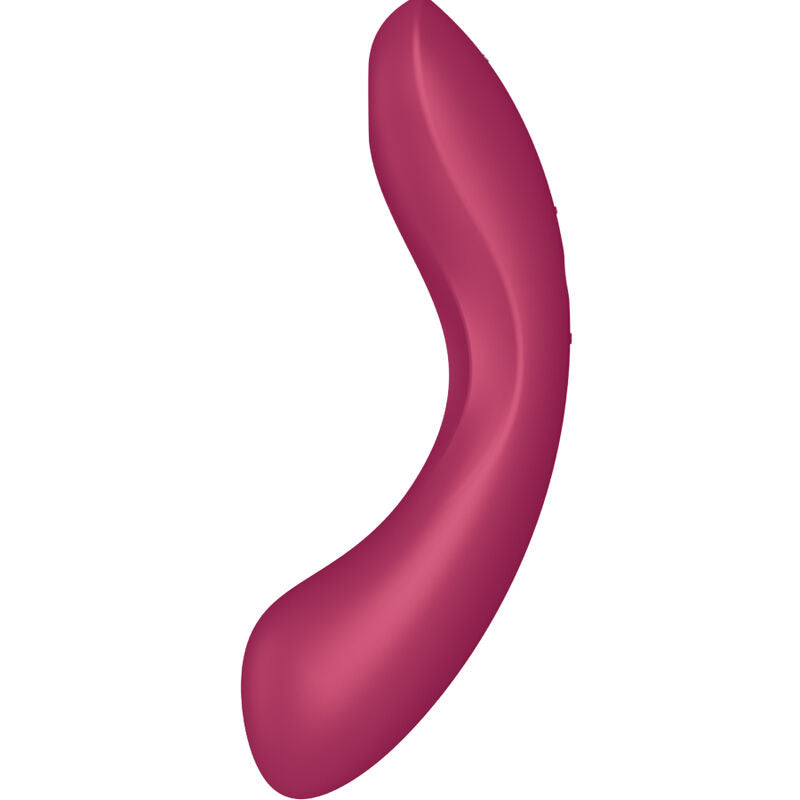 SATISFYER - CURVE TRINITY 1 AIR PULSE VIBRATION RED - My naughty haven #