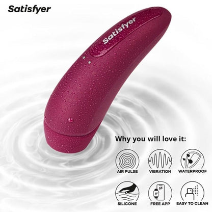 SATISFYER - CURVY 1 RED PINK - My naughty haven #
