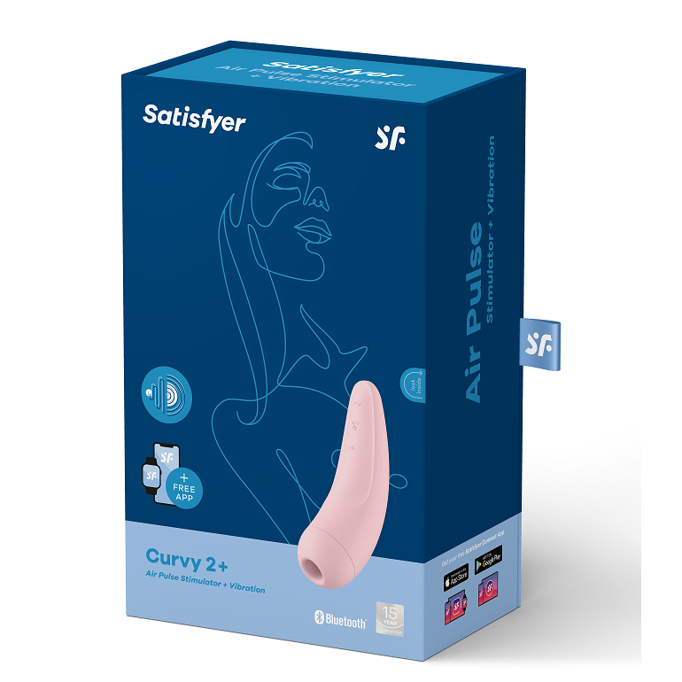 SATISFYER - CURVY 1 RED PINK - My naughty haven #