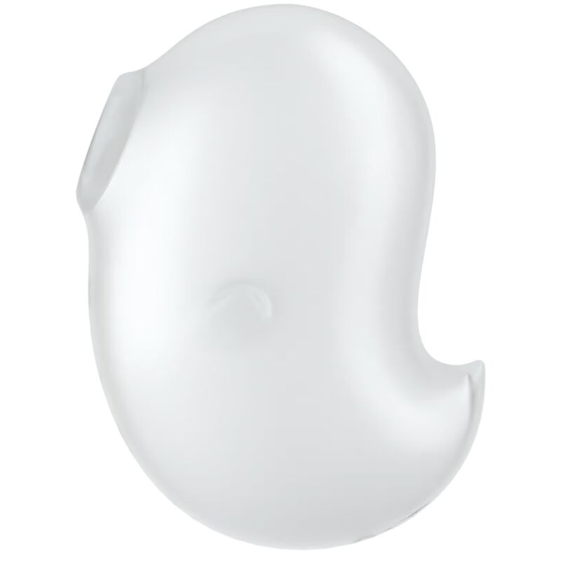 SATISFYER - CUTIE GHOST LAY-ON VIBRATOR WHITE - My naughty haven #