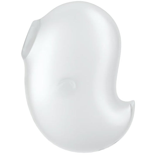 SATISFYER - CUTIE GHOST LAY-ON VIBRATOR WHITE - My naughty haven #