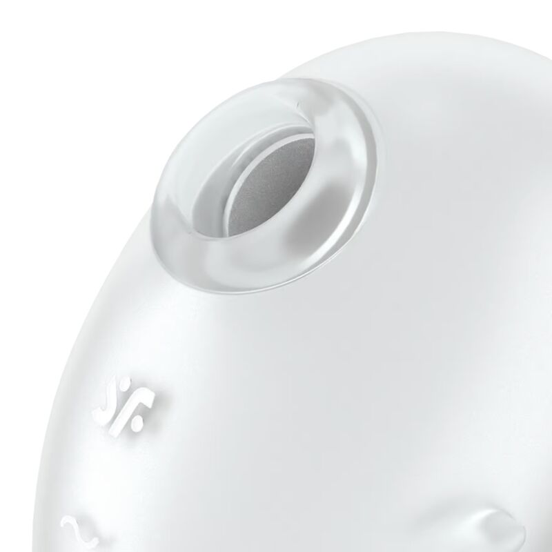 SATISFYER - CUTIE GHOST LAY-ON VIBRATOR WHITE - My naughty haven #