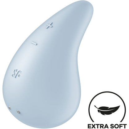 SATISFYER - DEW DROP VIBRATOR LAY-ON WHITE - My naughty haven #