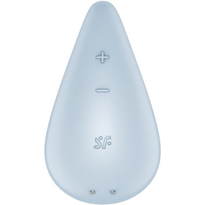 SATISFYER - DEW DROP VIBRATOR LAY-ON WHITE - My naughty haven #