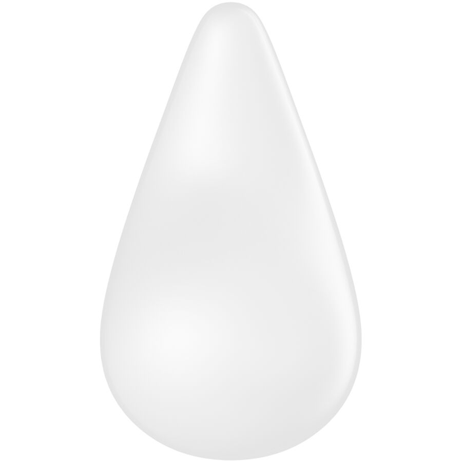 SATISFYER - DEW DROP VIBRATOR LAY-ON WHITE - My naughty haven #