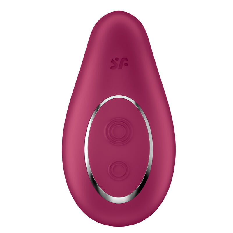 SATISFYER - DIPPING DELIGHT LAY-ON VIBRATOR RED - My naughty haven #