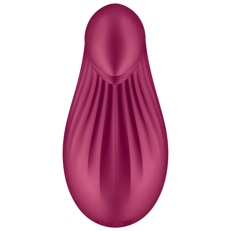 SATISFYER - DIPPING DELIGHT LAY-ON VIBRATOR RED - My naughty haven #