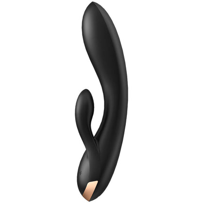 SATISFYER - DOUBLE FLEX VIBRATOR APP WHITE - My naughty haven #